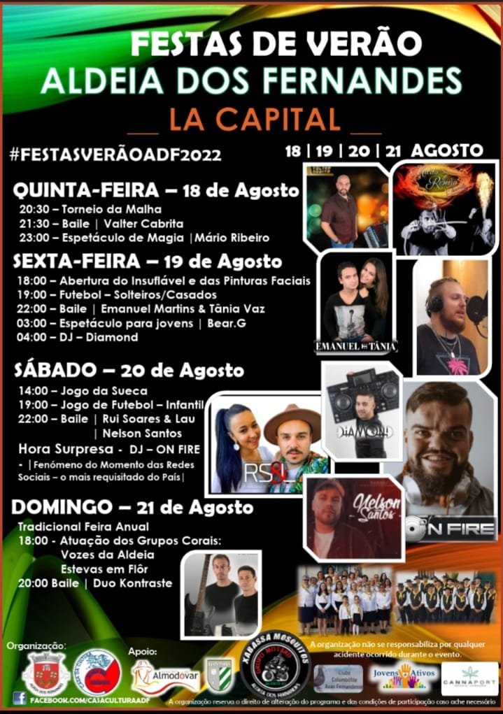 Festas De Ver O La Capital Aldeia Dos Fernandes