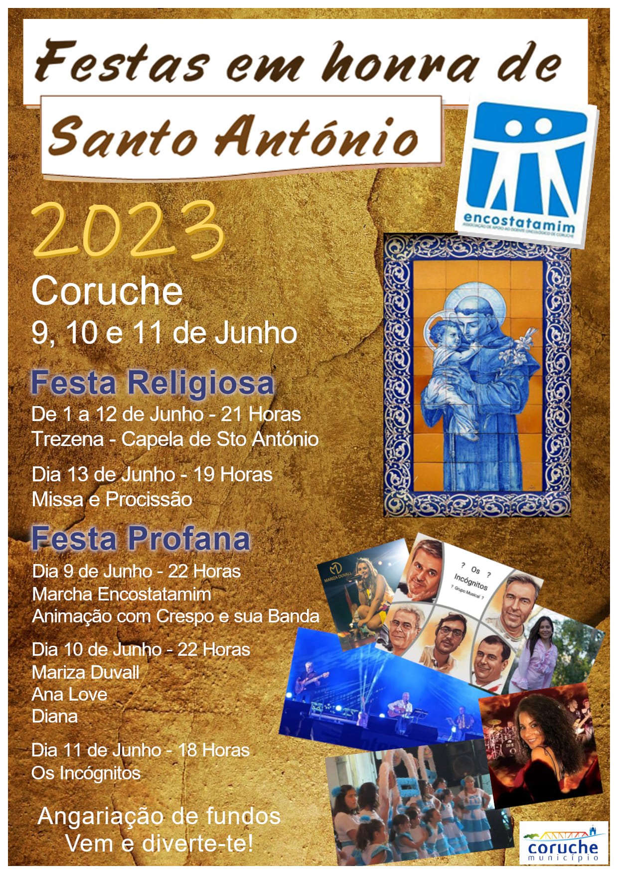 Festas Em Honra De Santo Ant Nio Coruche