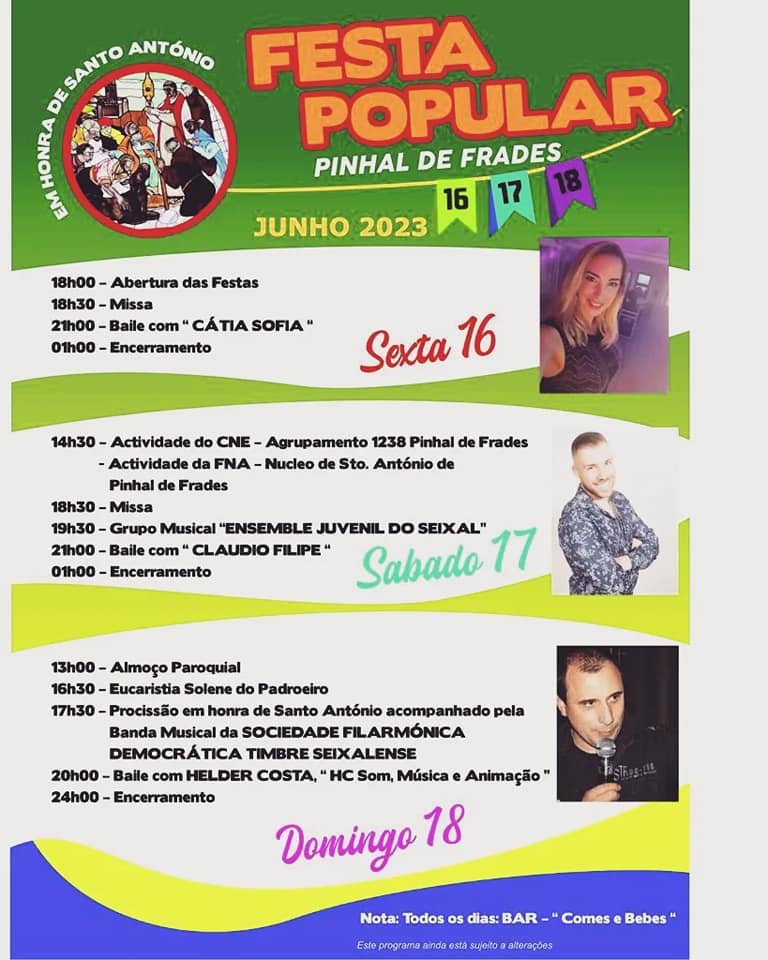 Festa Popular 2023 Pinhal De Frades