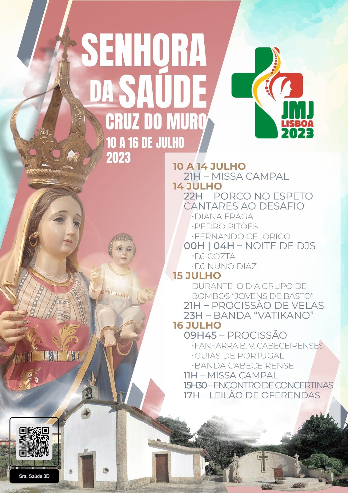 Festa da Senhora da Saúde 2023 Cruz do Muro