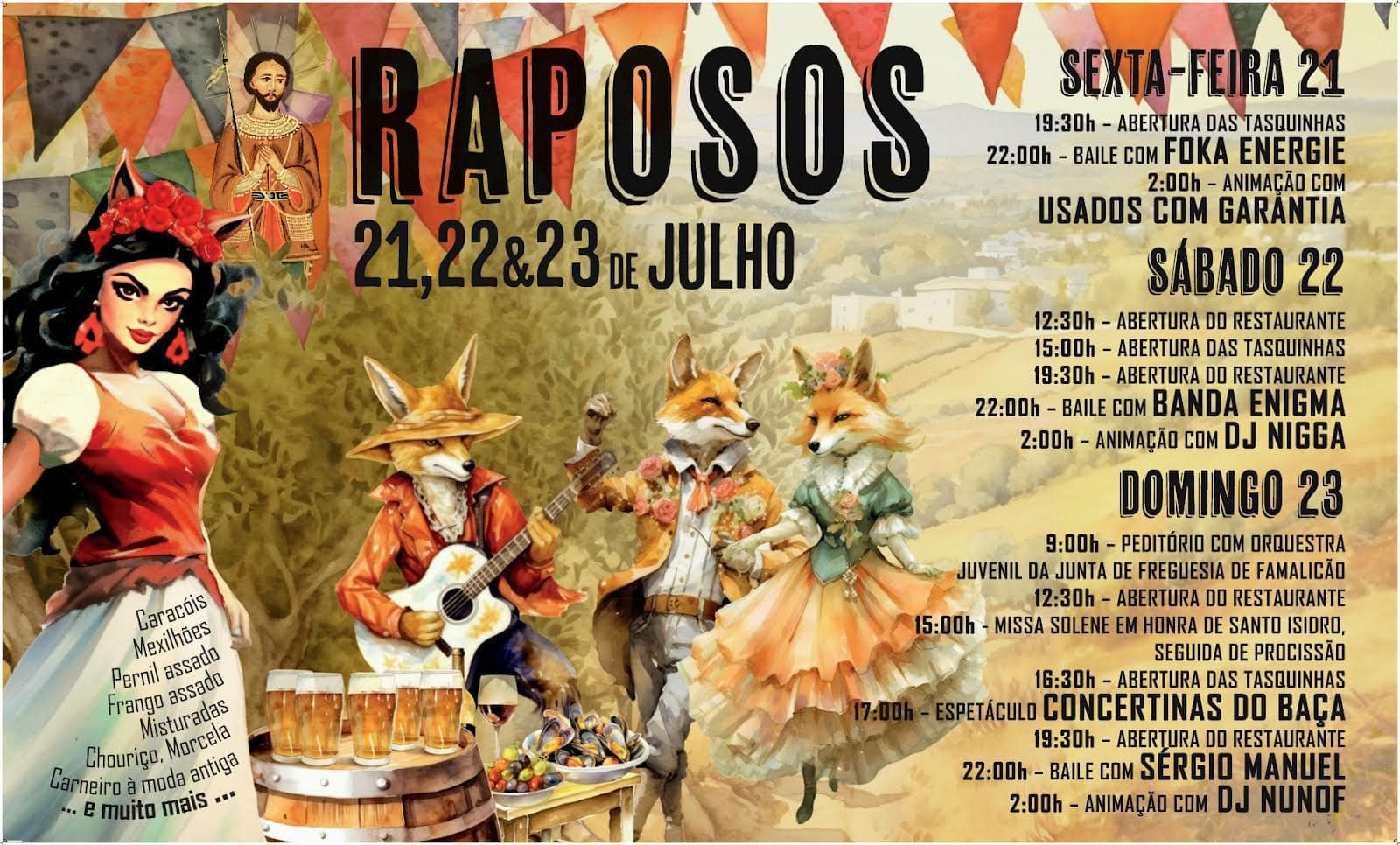 Festa dos Raposos 2023 Nazaré