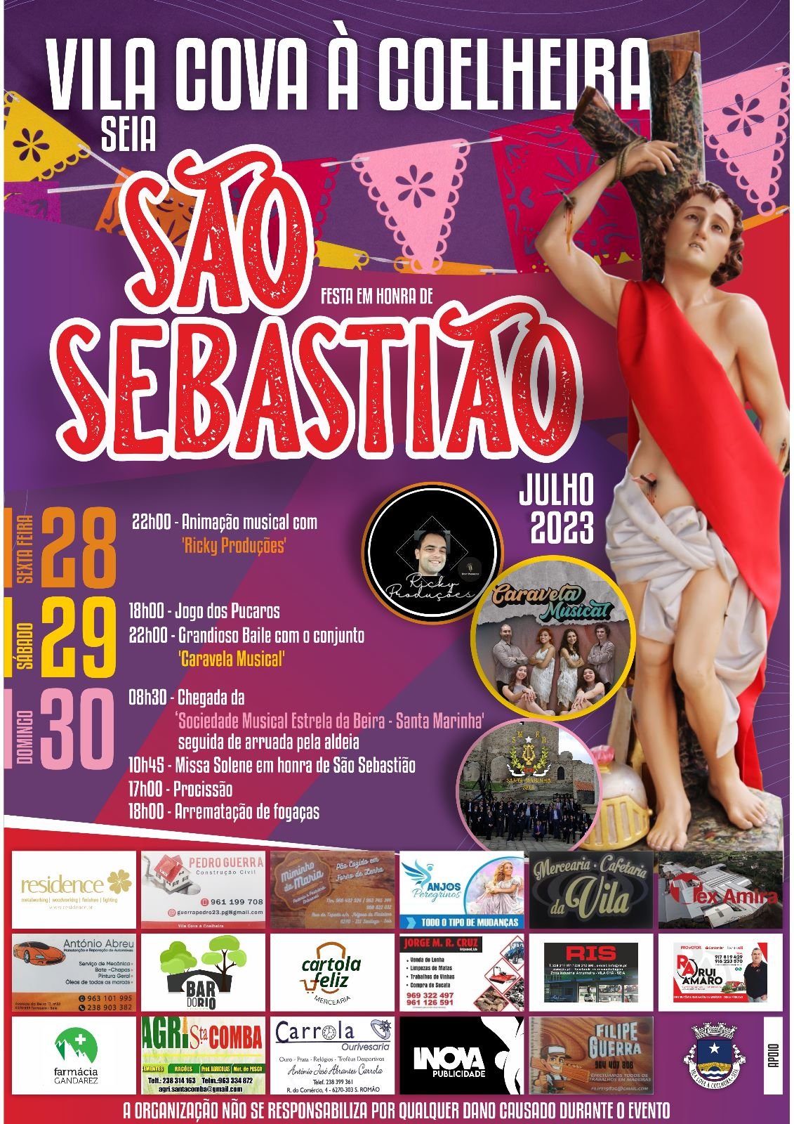 Festa De Sao Sebastiao 2023 Seia