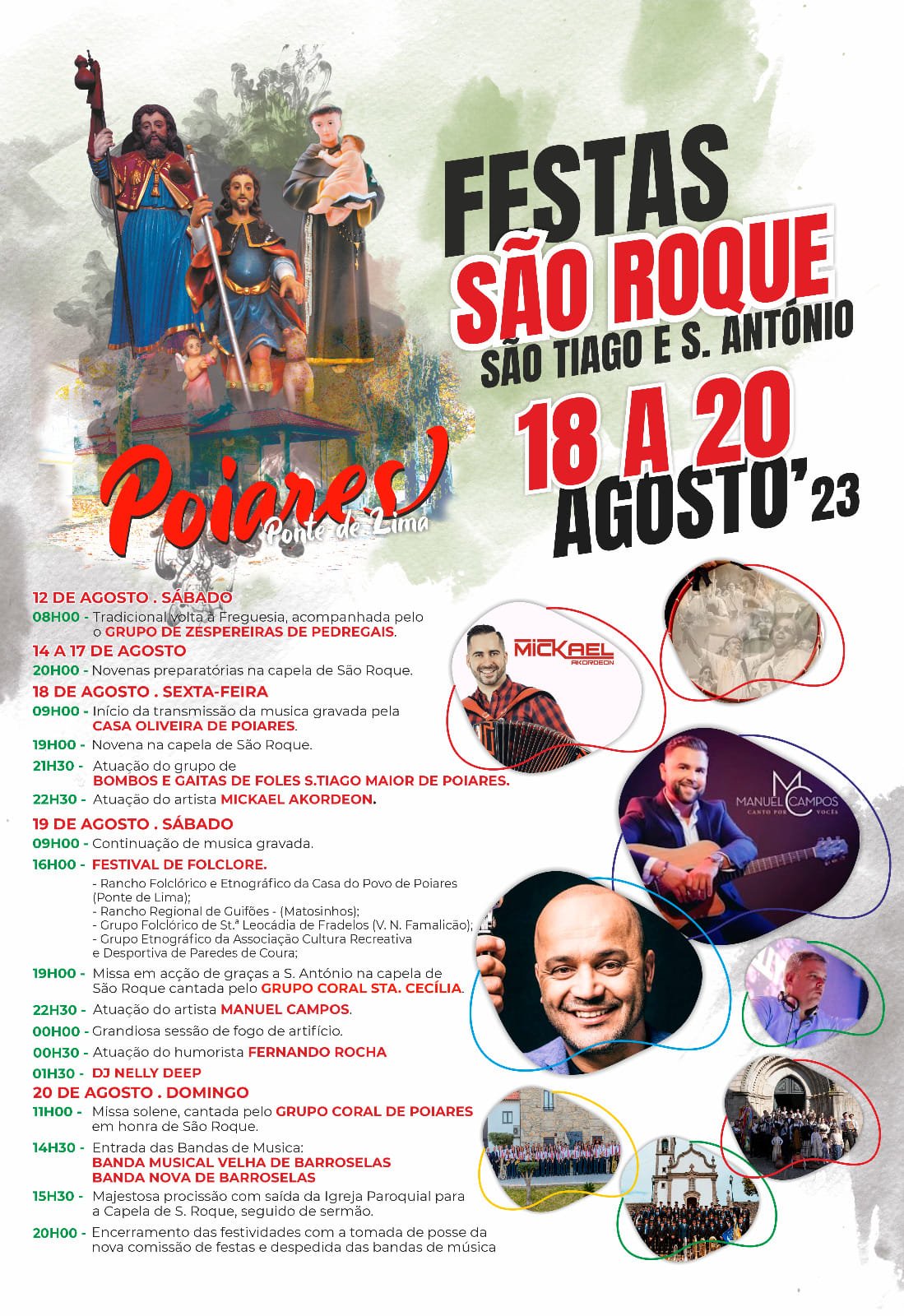 Festa de São Roque 2023 Poiares