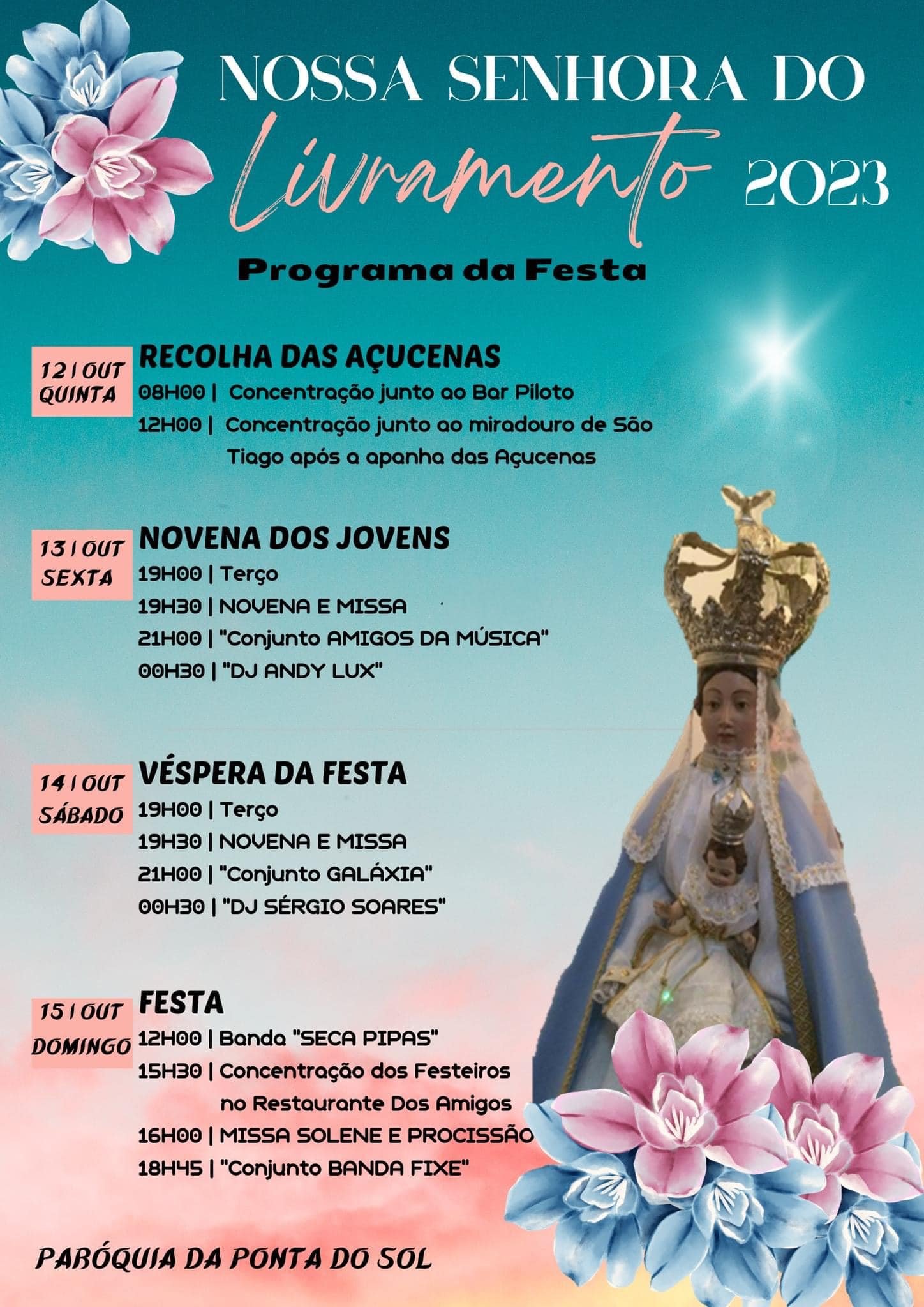 Festas De Nossa Senhora Do Livramento Ponta Do Sol