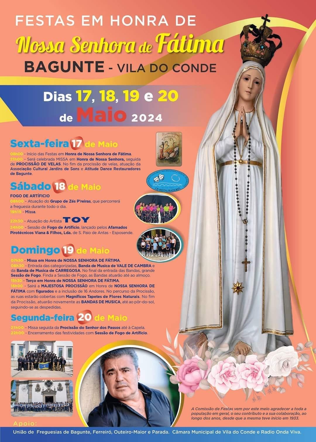 Festa em Honra de Nossa Senhora de Fátima 2024 Vila do Conde