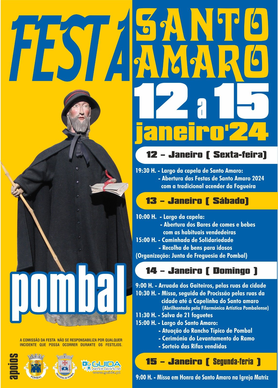 Festas De Santo Amaro 2024 Pombal