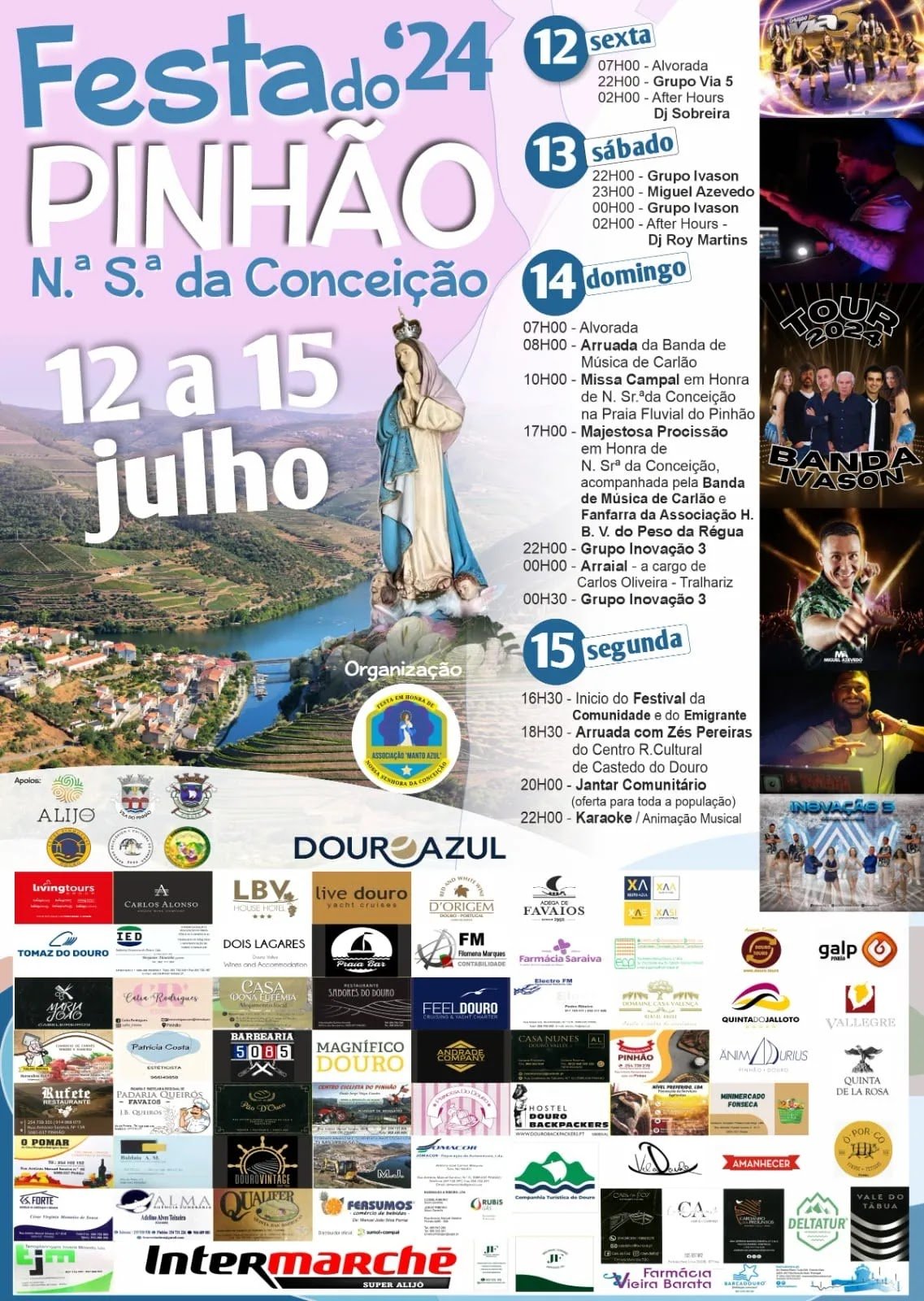 Festas em Honra de Nossa Senhora da Conceição 2024 Pinhão