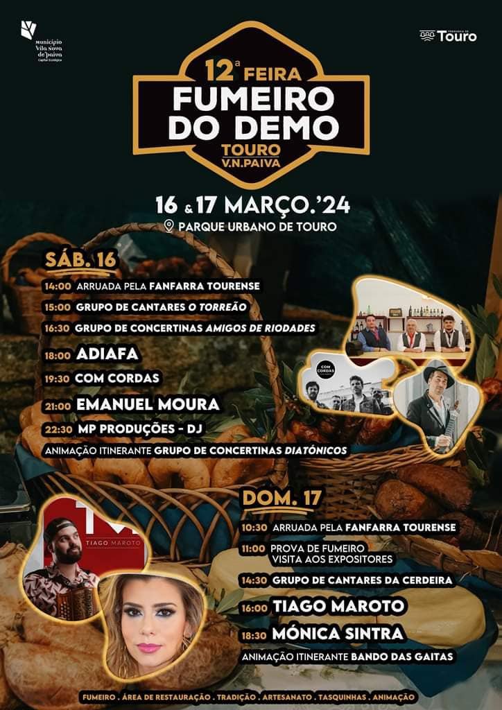Cartaz 12ª Feira Fumeiro do Demo 2024 - Touro