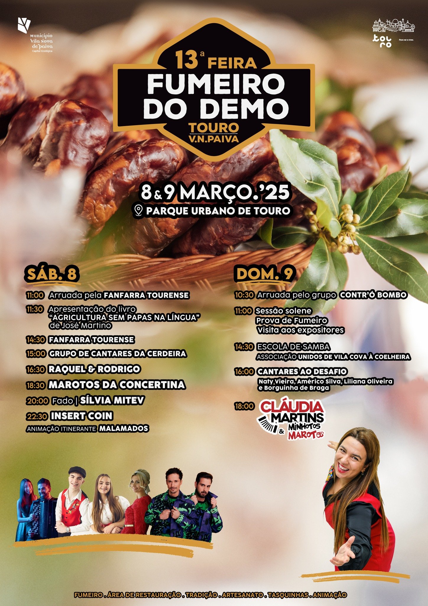Cartaz 13 Feira do Fumeiro do Demo 2025 - Touro