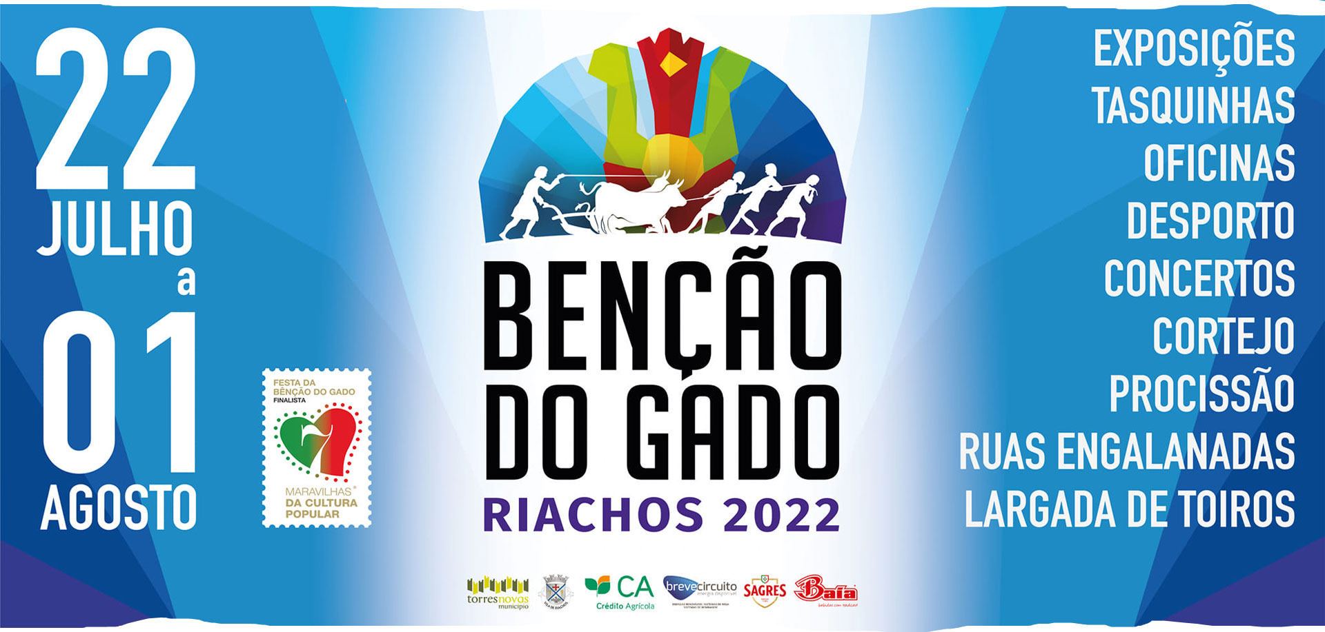 Cartaz Festa da Bênção do Gado 2022