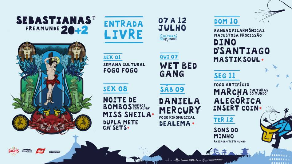 Cartaz Sebastianas 2022