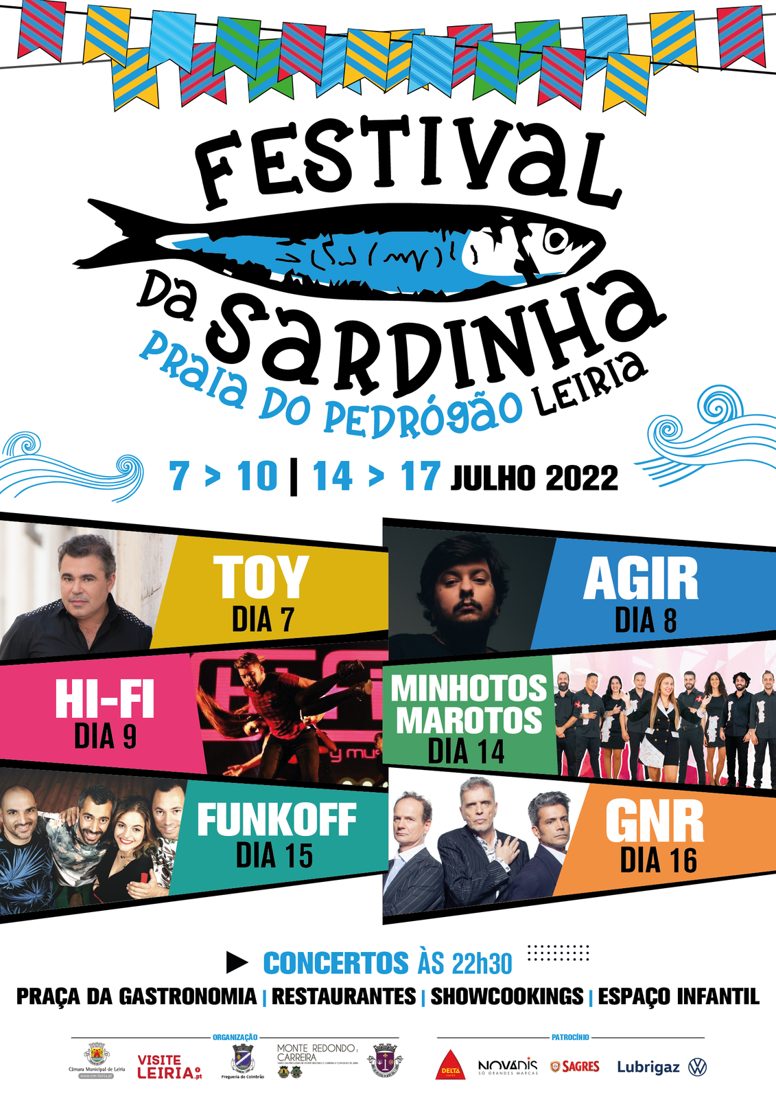 Cartaz Festival da Sardinha 2022