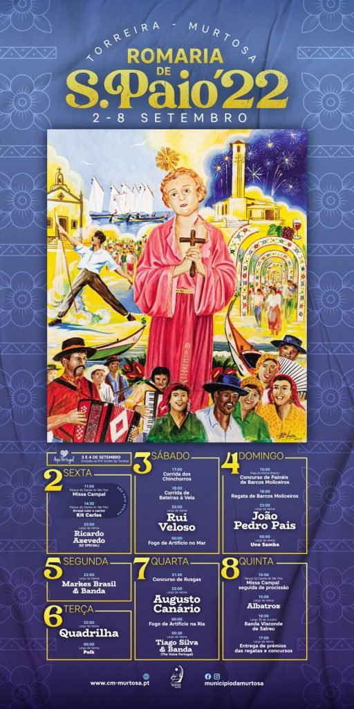Cartaz Romaria de S. Paio 2022
