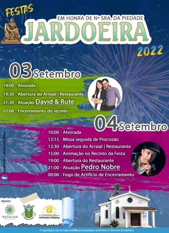 Cartaz Festa da Jardoeira 2022