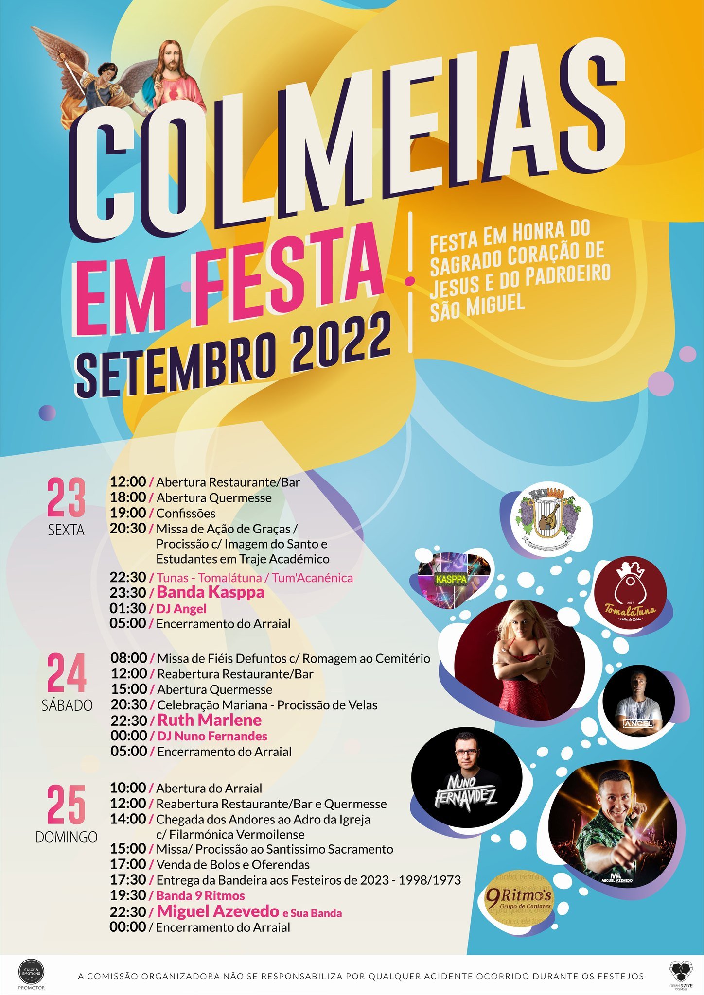 Cartaz Colmeias em Festa 2022