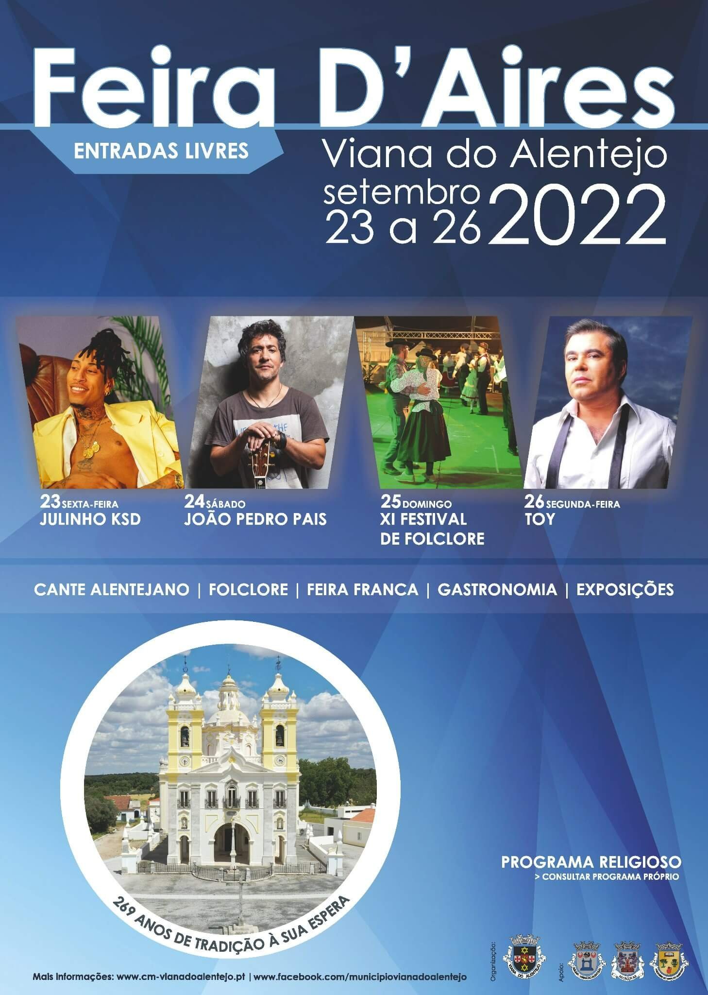 Cartaz Feira D' Aires 2022