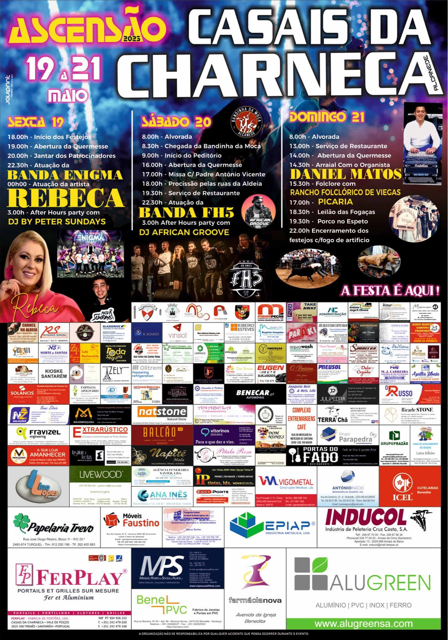 Cartaz Ascensão Casais da Charneca 2023