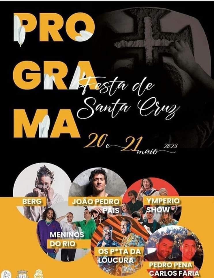 Cartaz Festas de Santa Cruz 2023 - Viana do Castelo