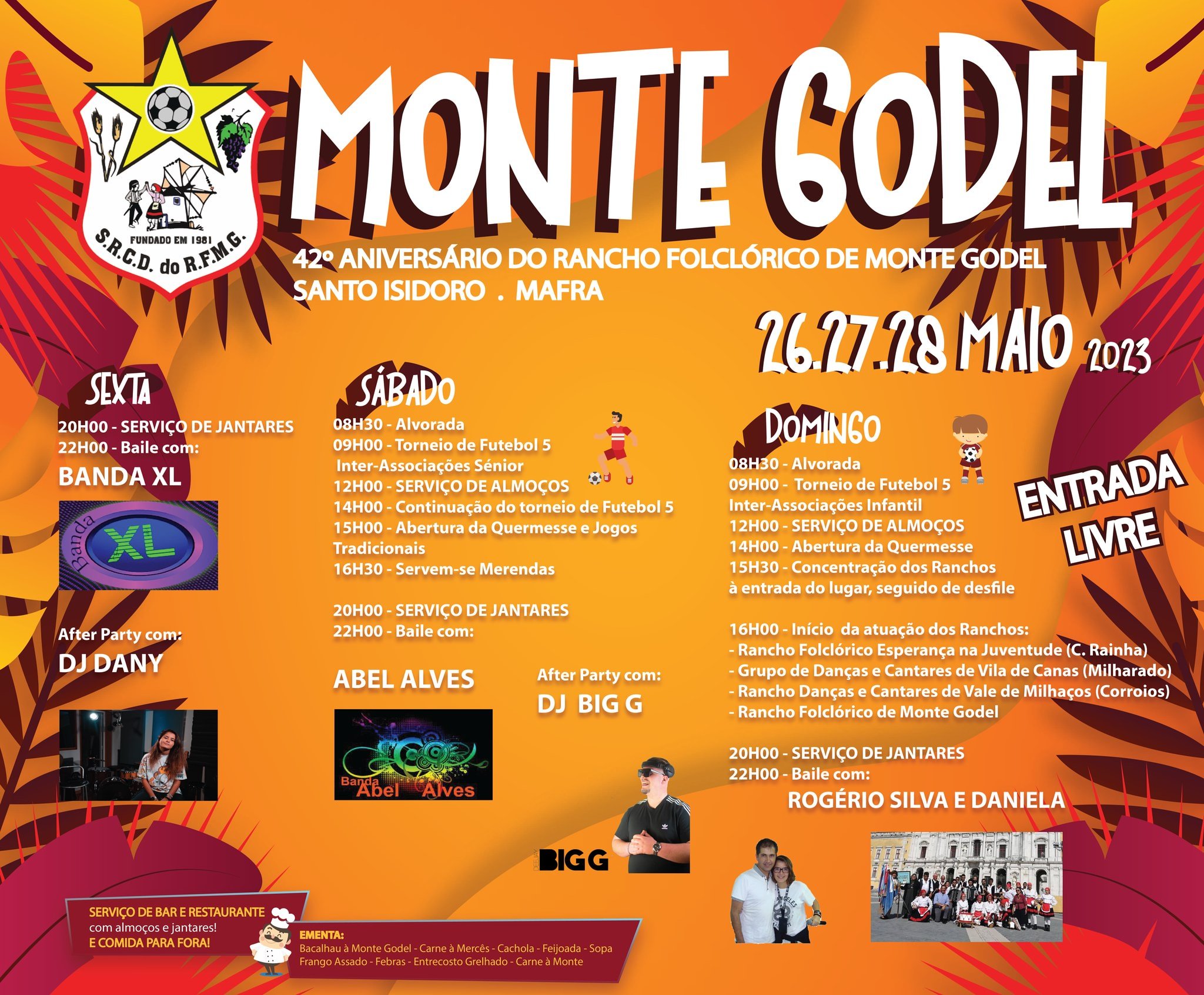 Festas de monte godel 2023 mafra