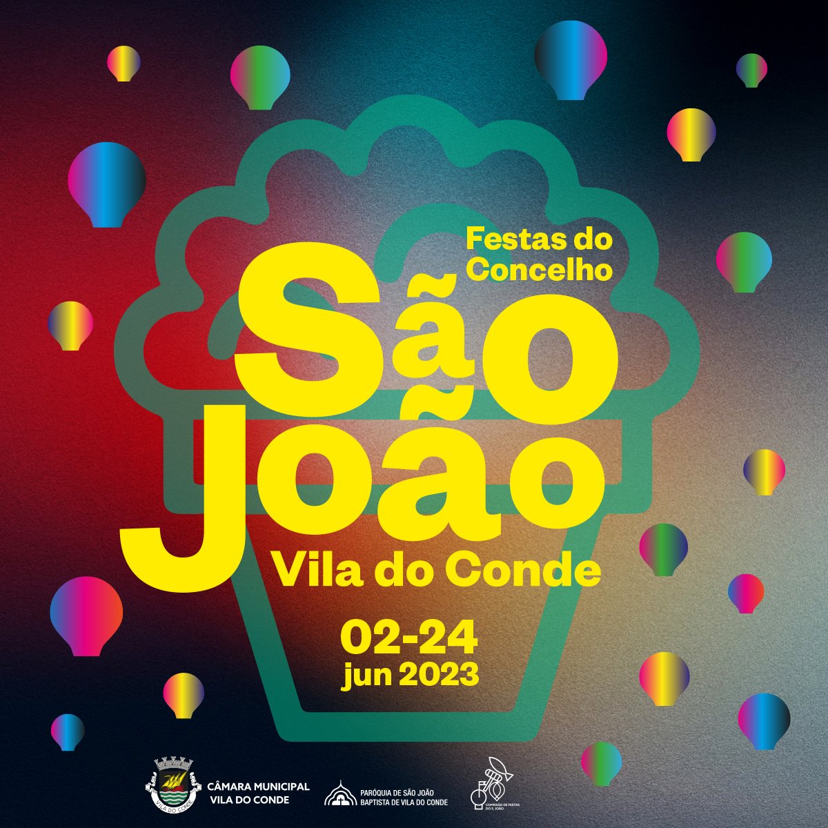 Cartaz Festas de São João 2023 - Vila do Conde