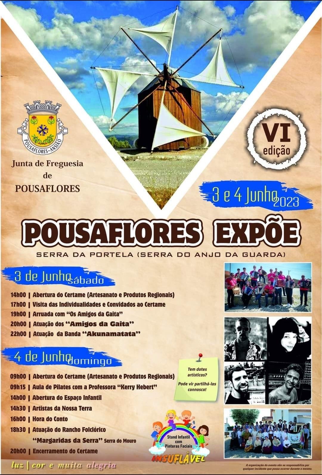 Cartaz Pousaflores Expõe 2023 - Ansião
