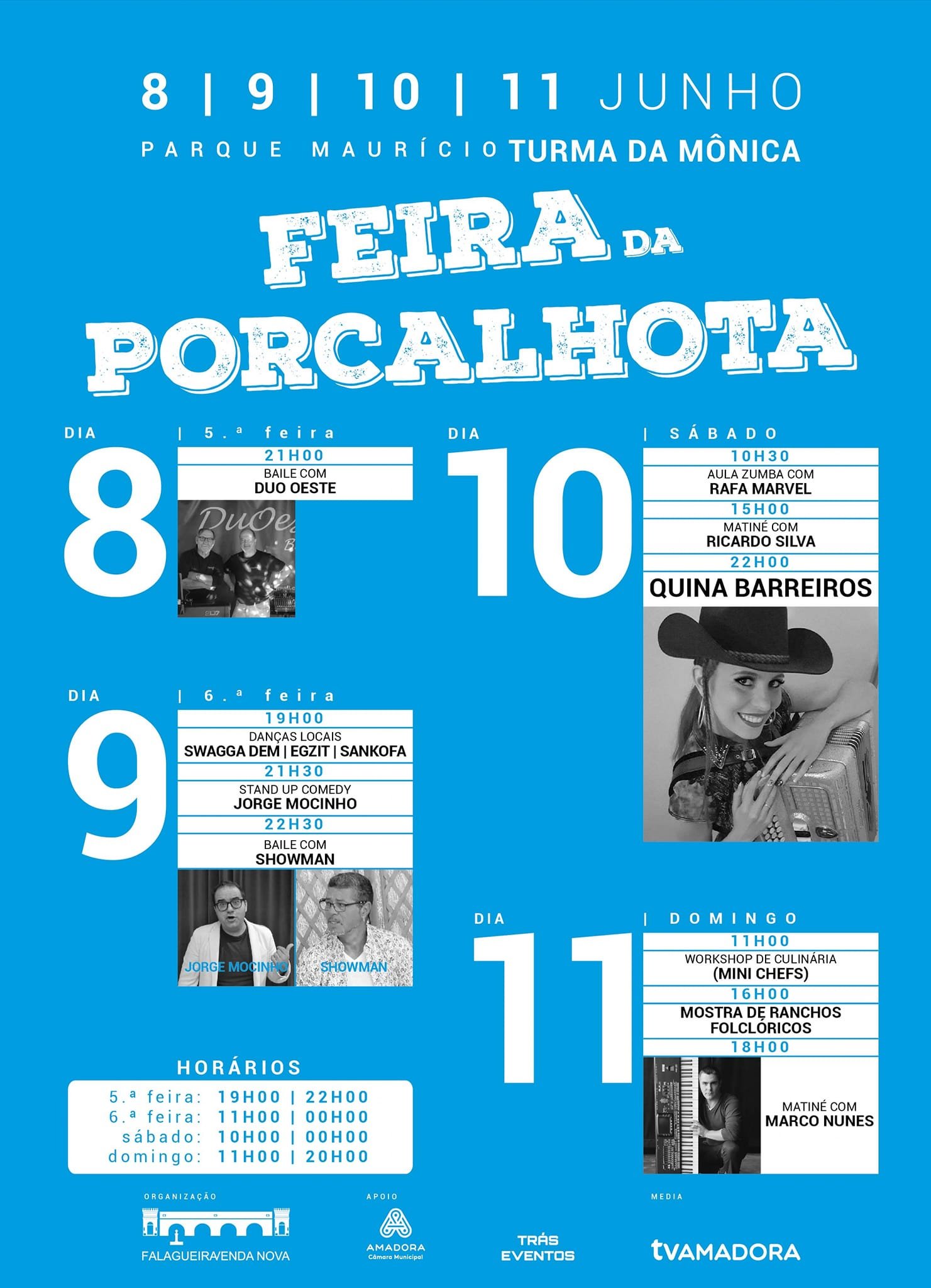 Cartaz Feira da Porcalhota 2023 - Amadora