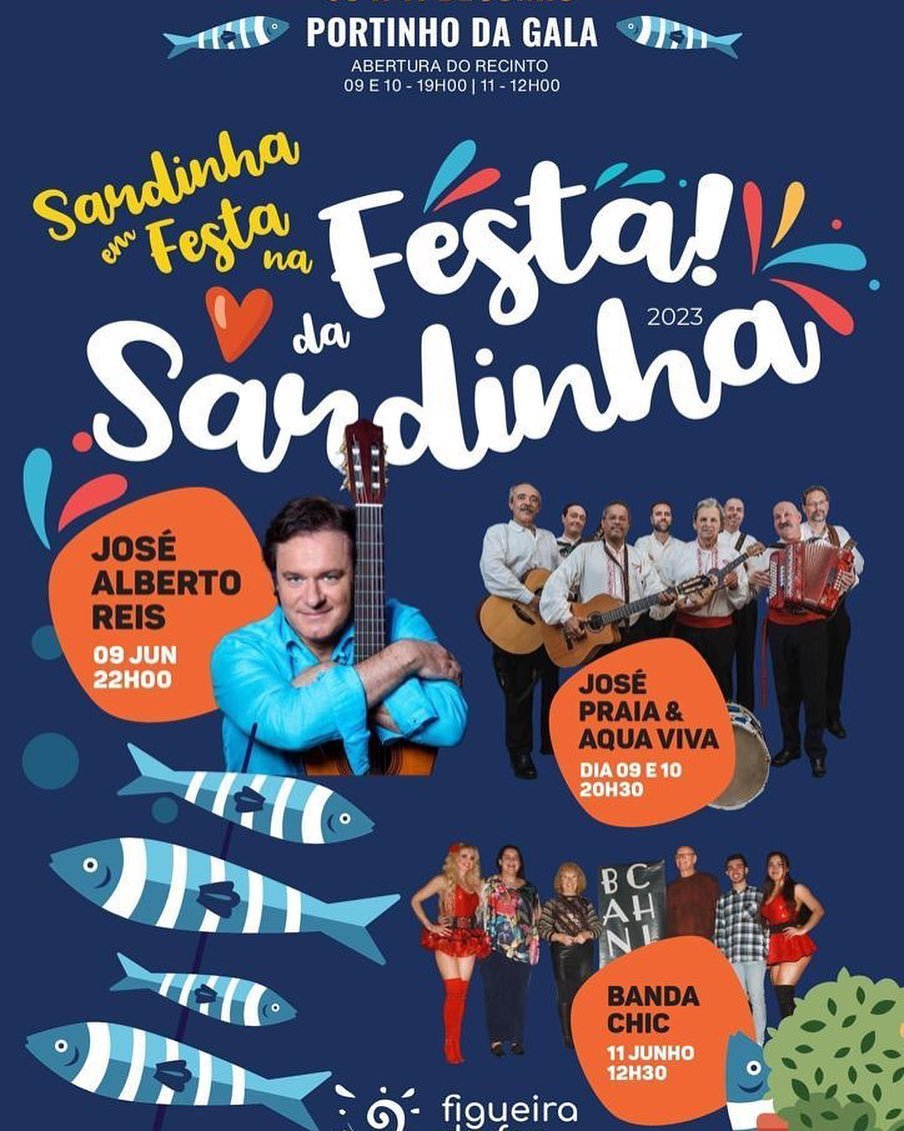 Cartaz Festa da Sardinha 2023 - Figueira da Foz