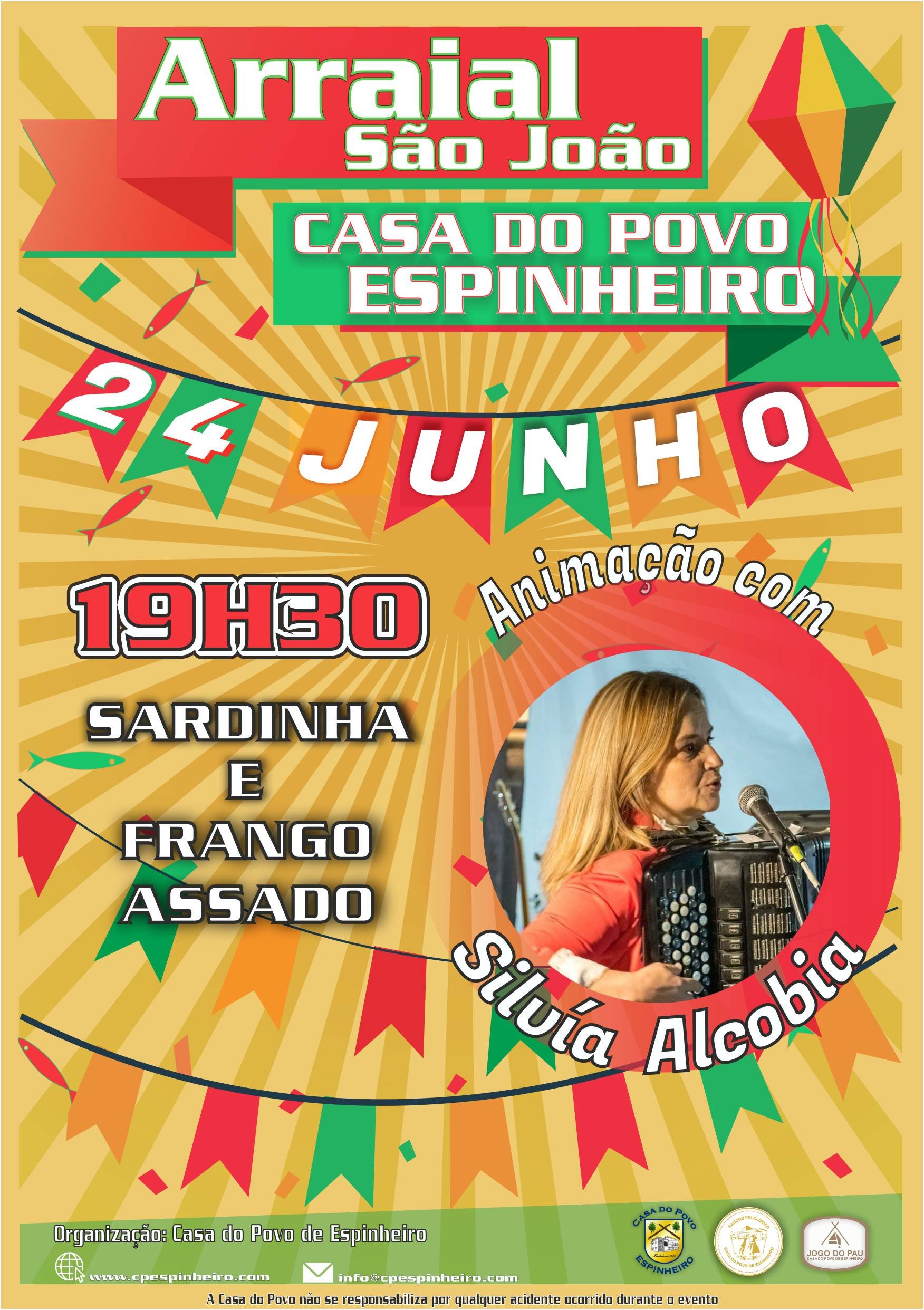 Cartaz Arraial de São João 2023 - Espinheiro