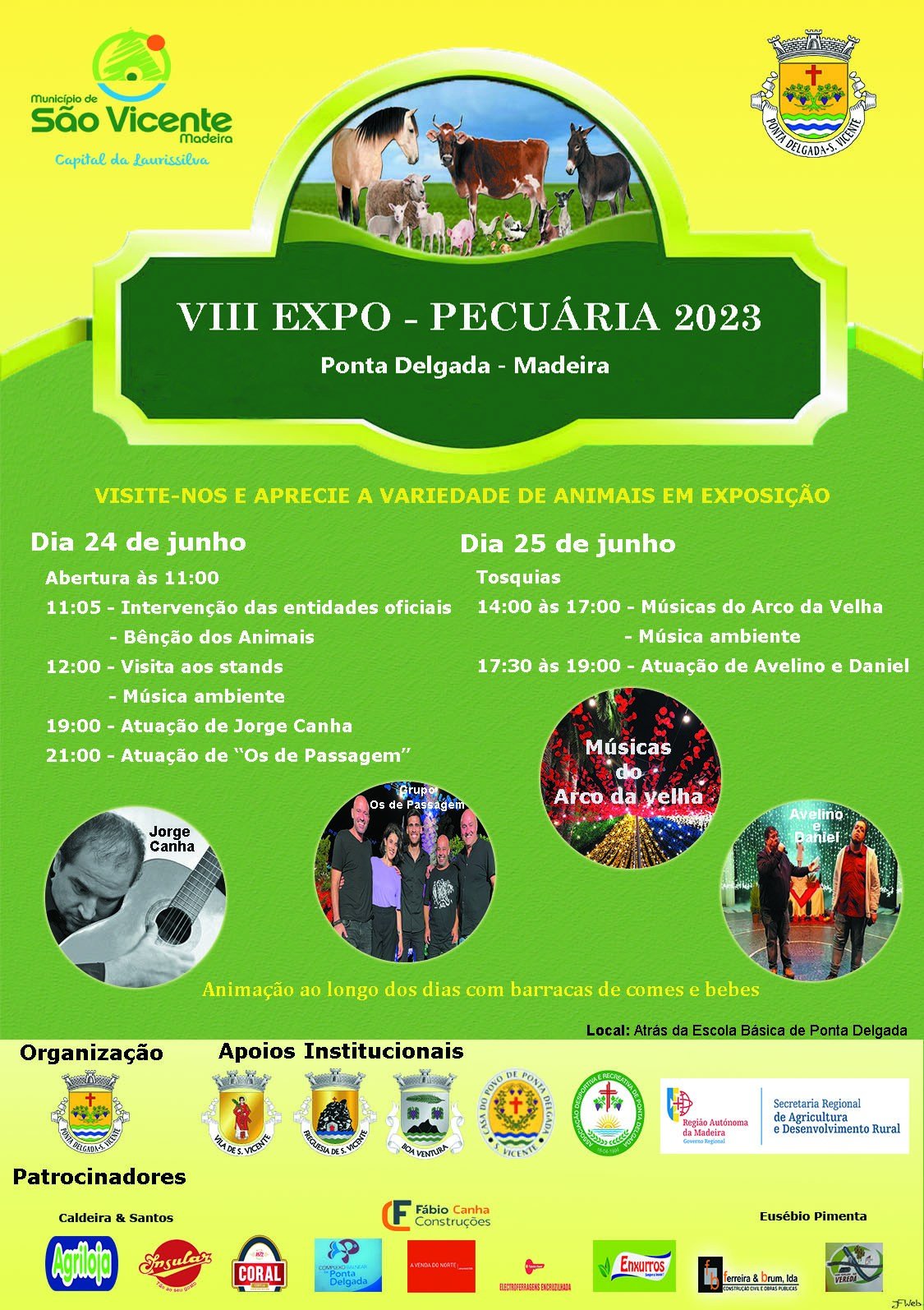 Cartaz VVIII Expo Peciária 2023 - Ponta Delgada