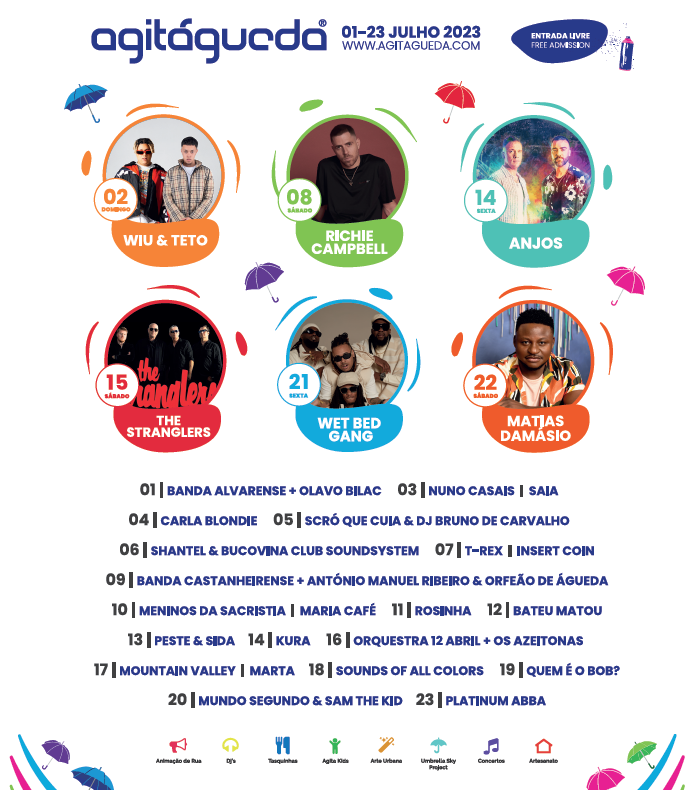 Cartaz AgitÁgueda 2023 - Águeda