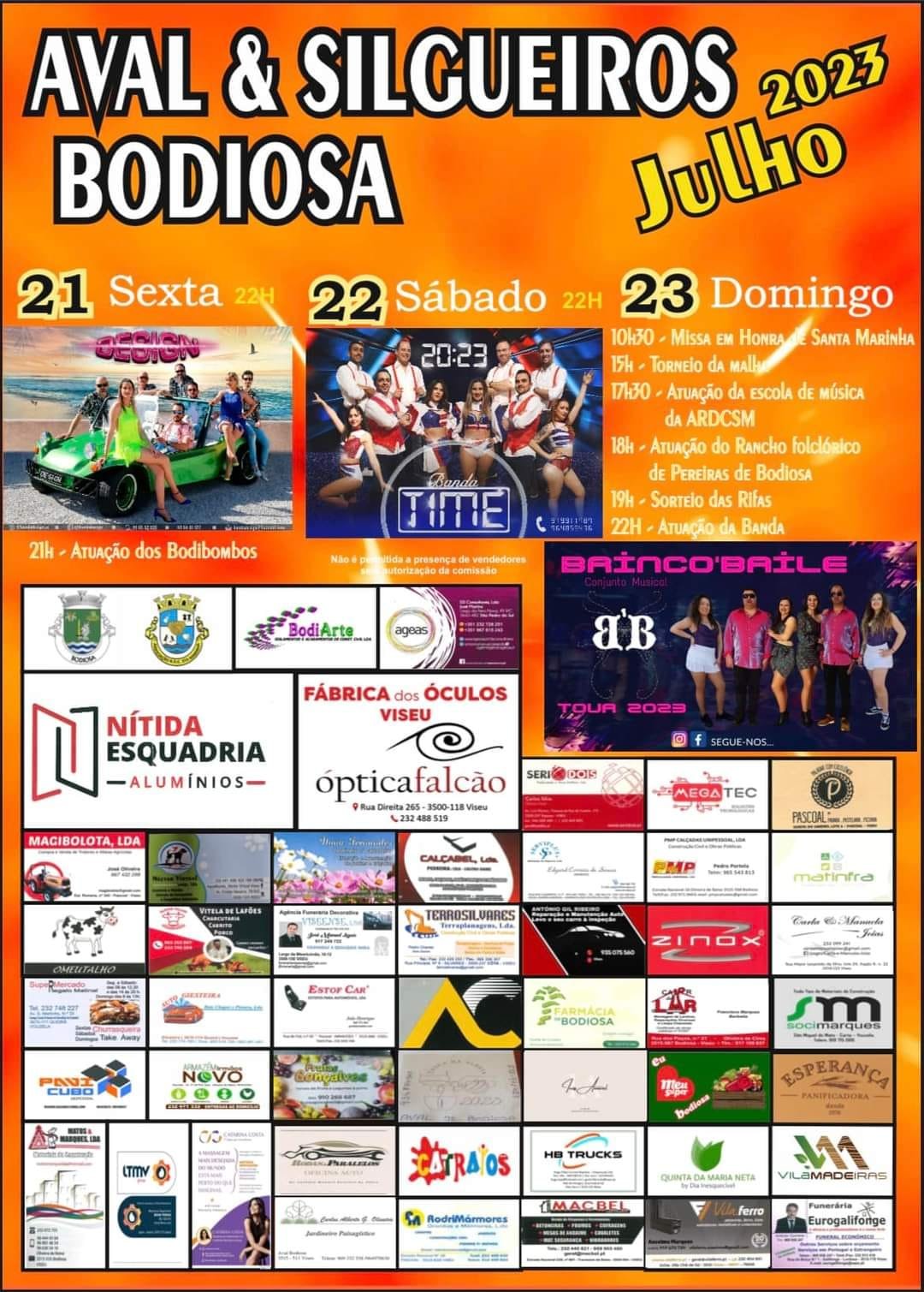 Cartaz Aval & Silgueiros 2023 - Bodiosa