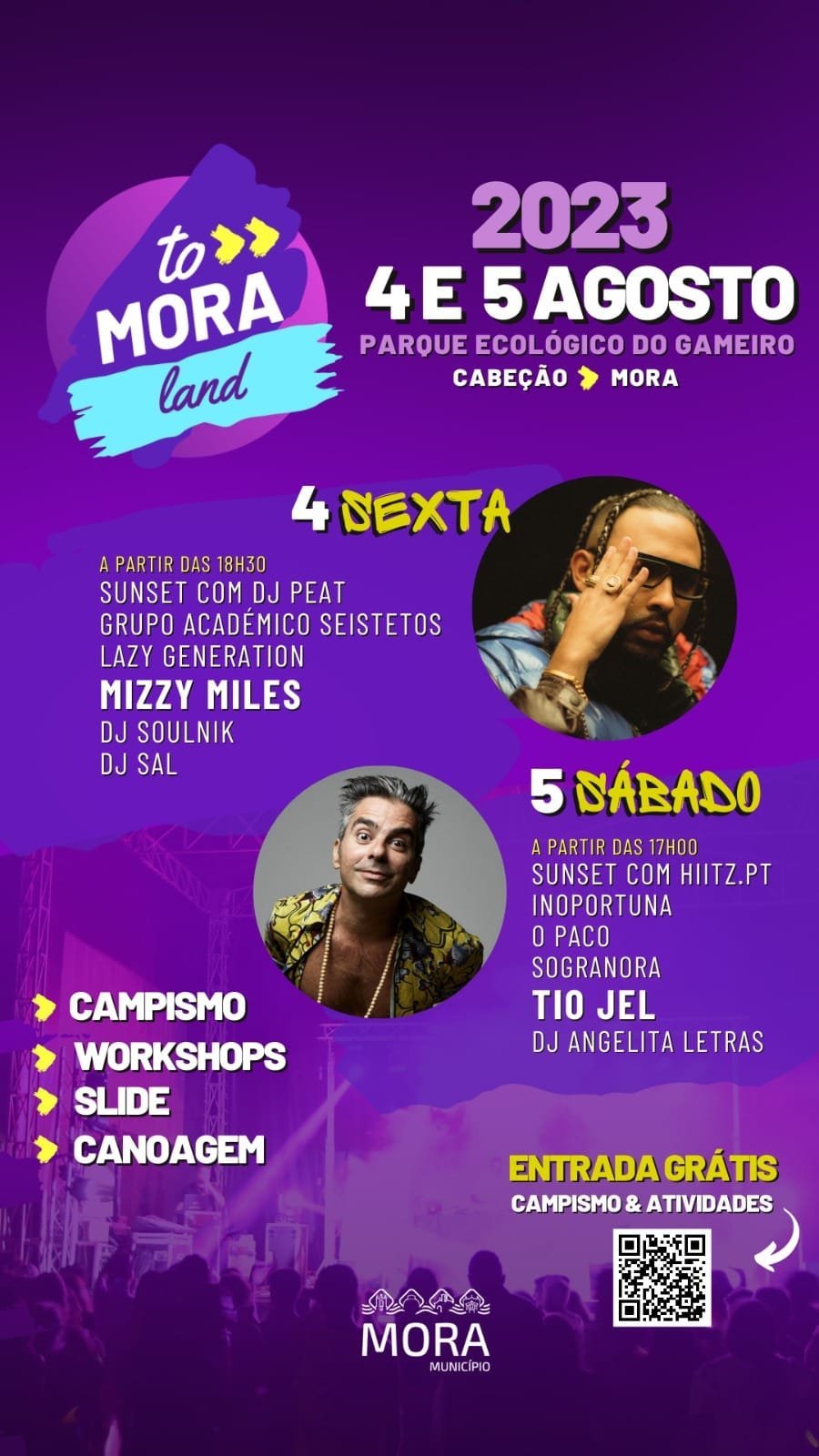 Cartaz To Mora Land 2023 - Cabeção