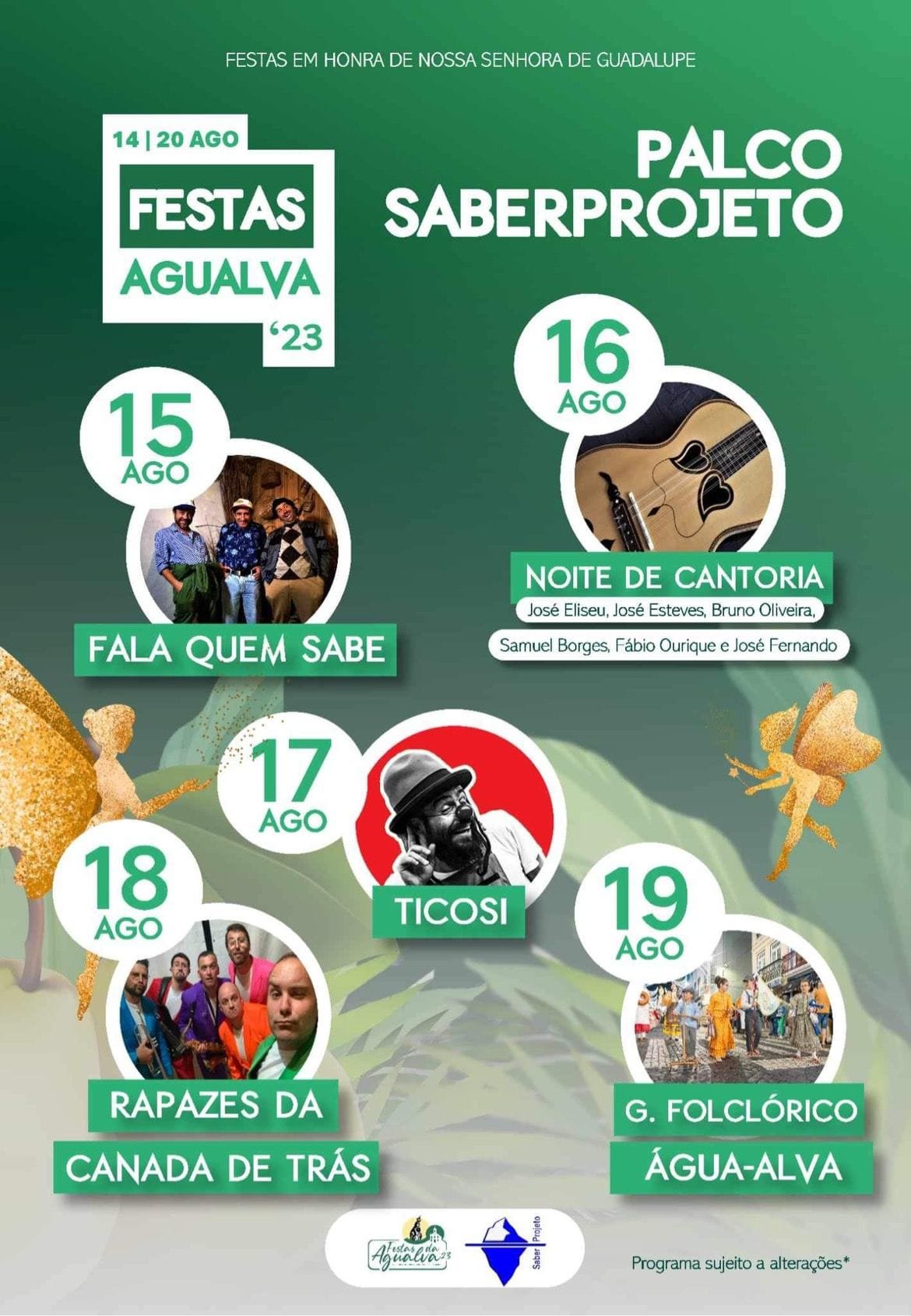 Festas de Agualva 2023 Palco Saberprojeto Ilha Terceira