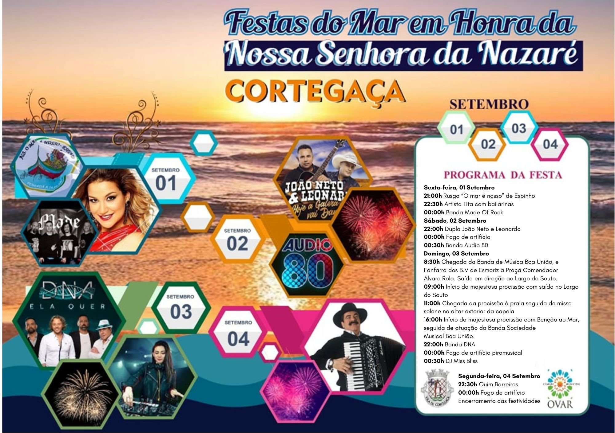 Festa Em Honra Da Nossa Senhora Da Nazaré 2023 Cortegaça