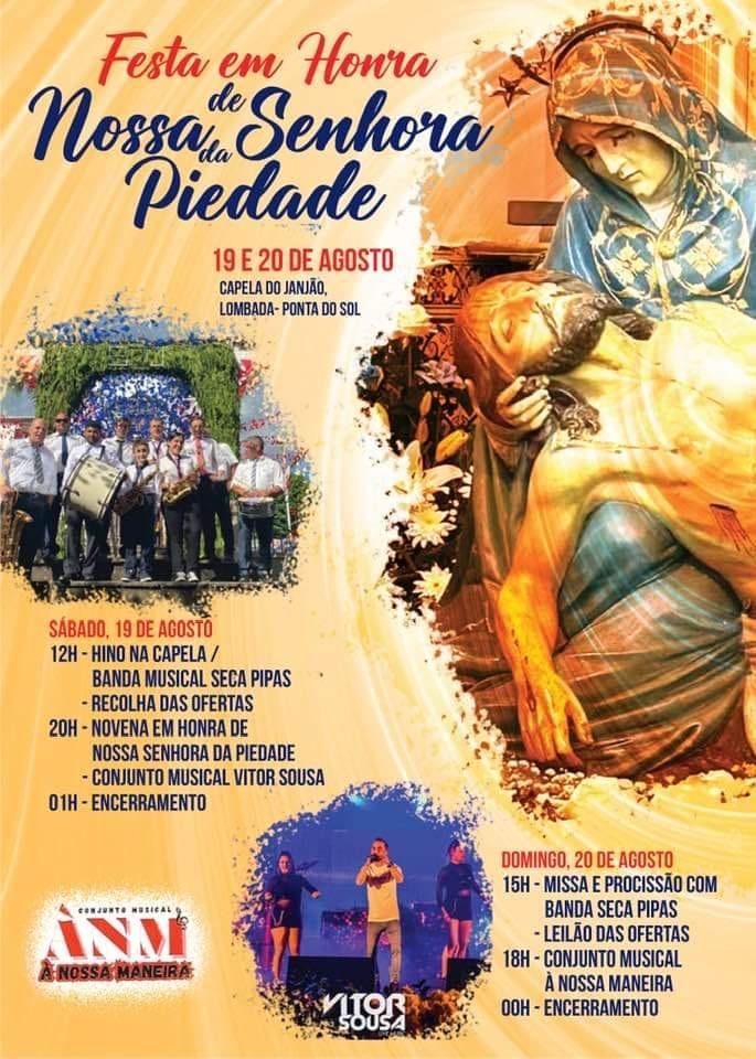 Festa Em Honra De Nossa Senhora Da Piedade 2023 Lombada