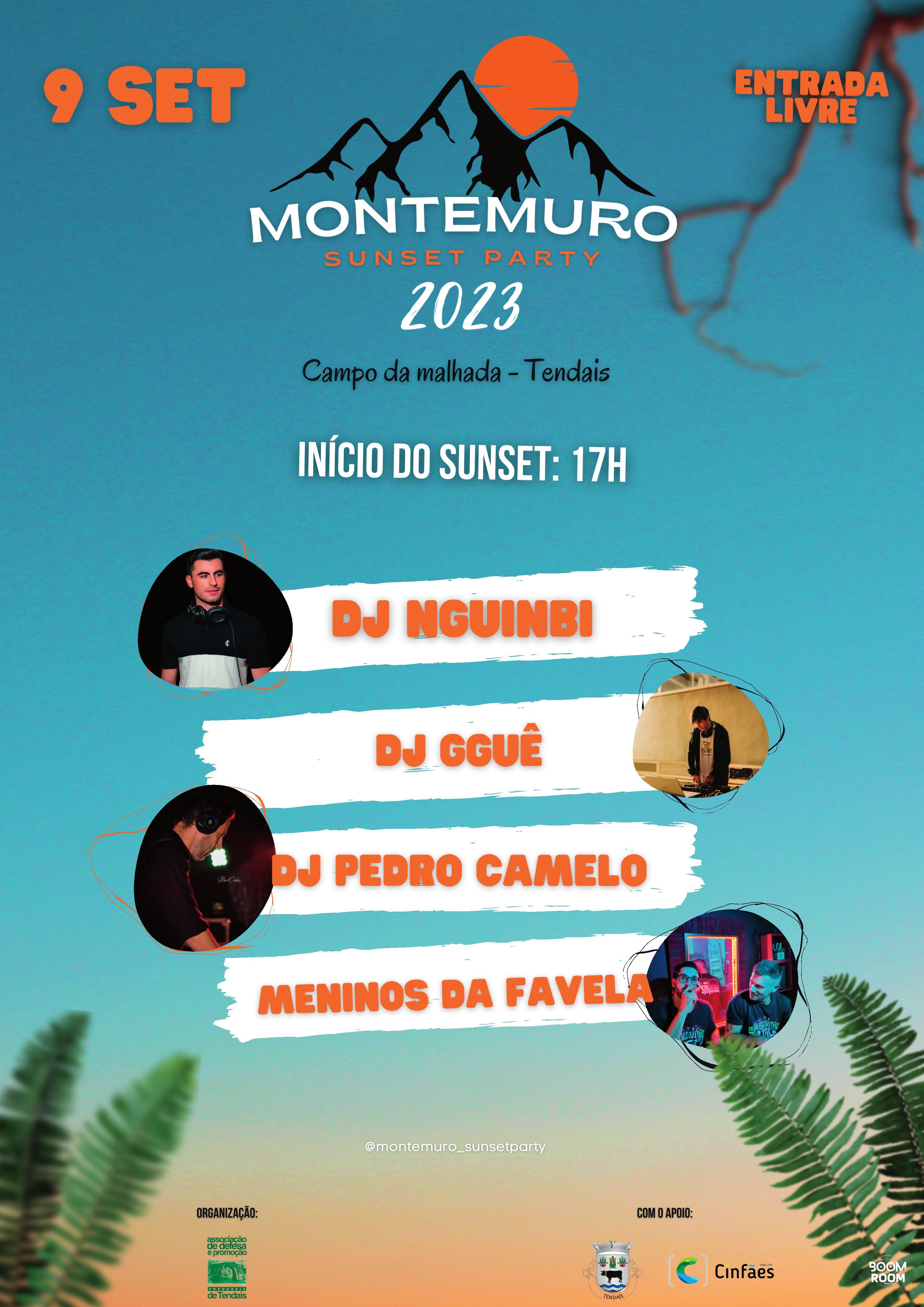 Cartaz Montemuro Sunset Party 2023