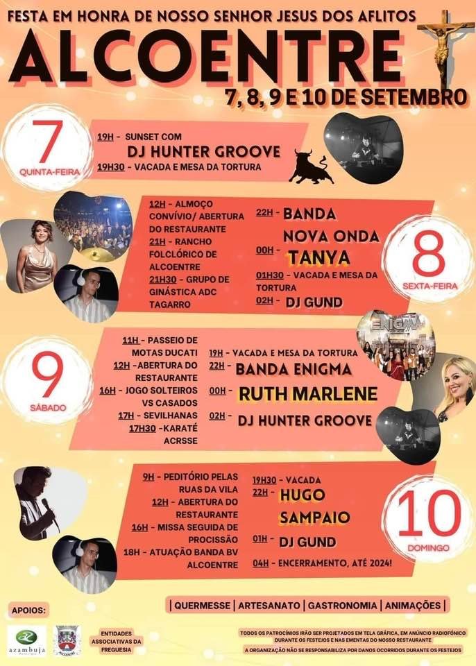 Cartaz Festa de Alcoentre 2023 - Azambuja