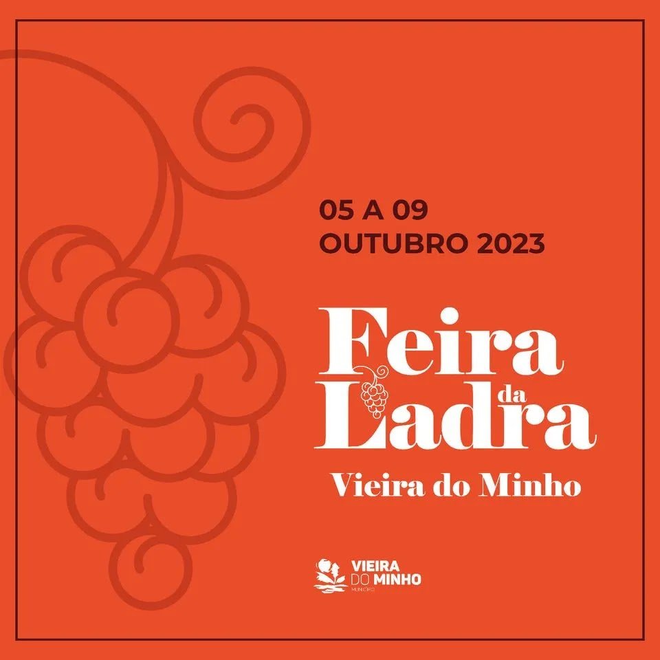 Cartaz Feira da Ladra 2023 - Vieira do Minho