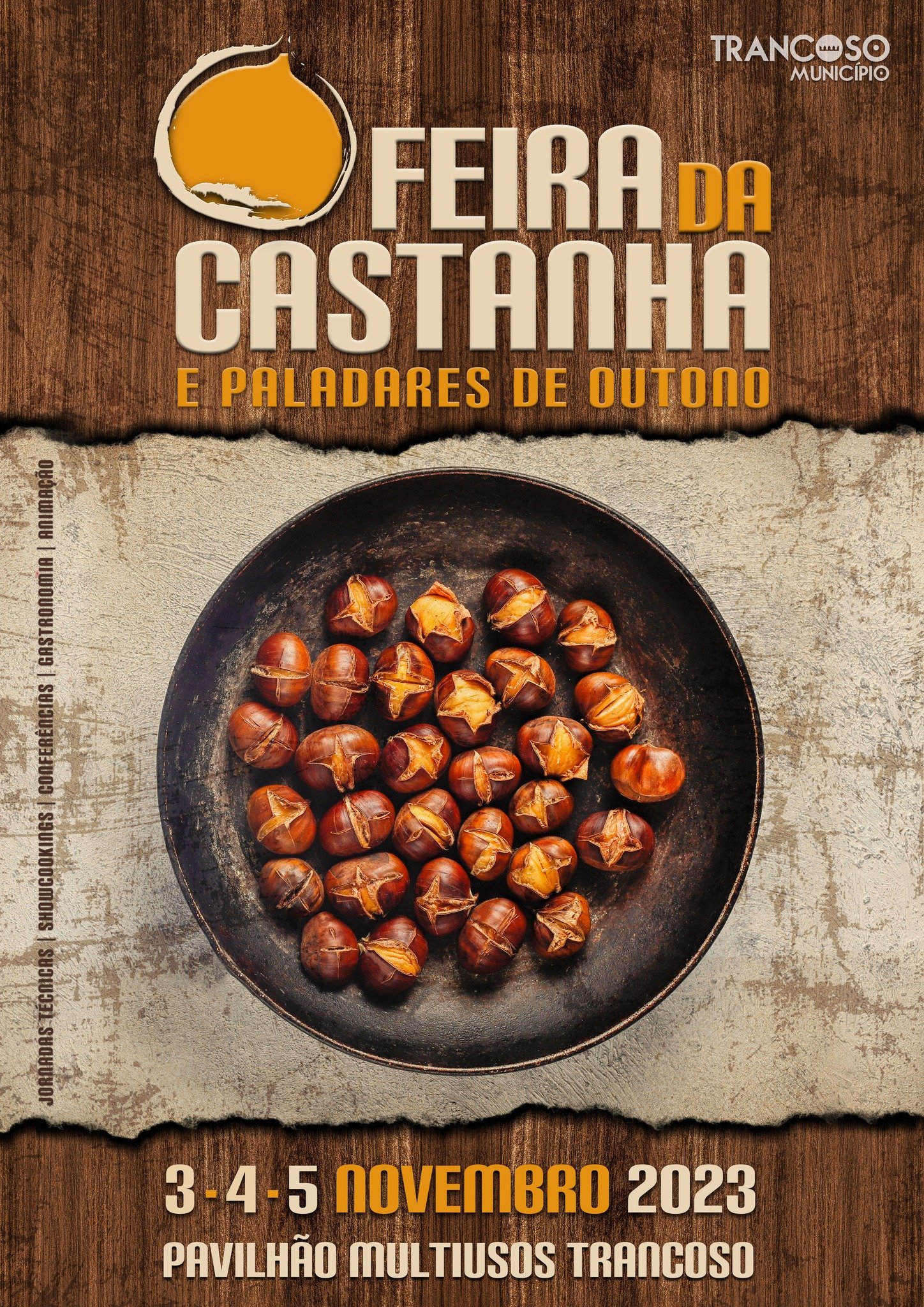 Cartaz Feira da Castanha 2023 - Trancoso