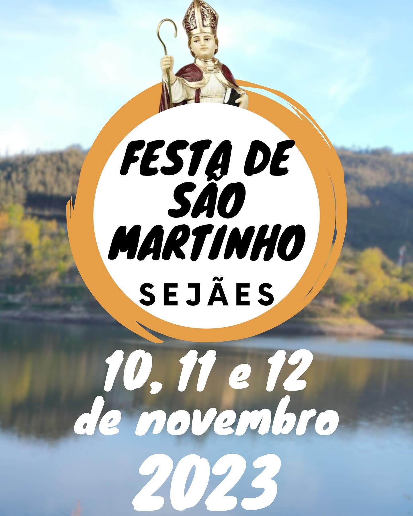 Cartaz Festa de São Martinho 2023 - Sejães