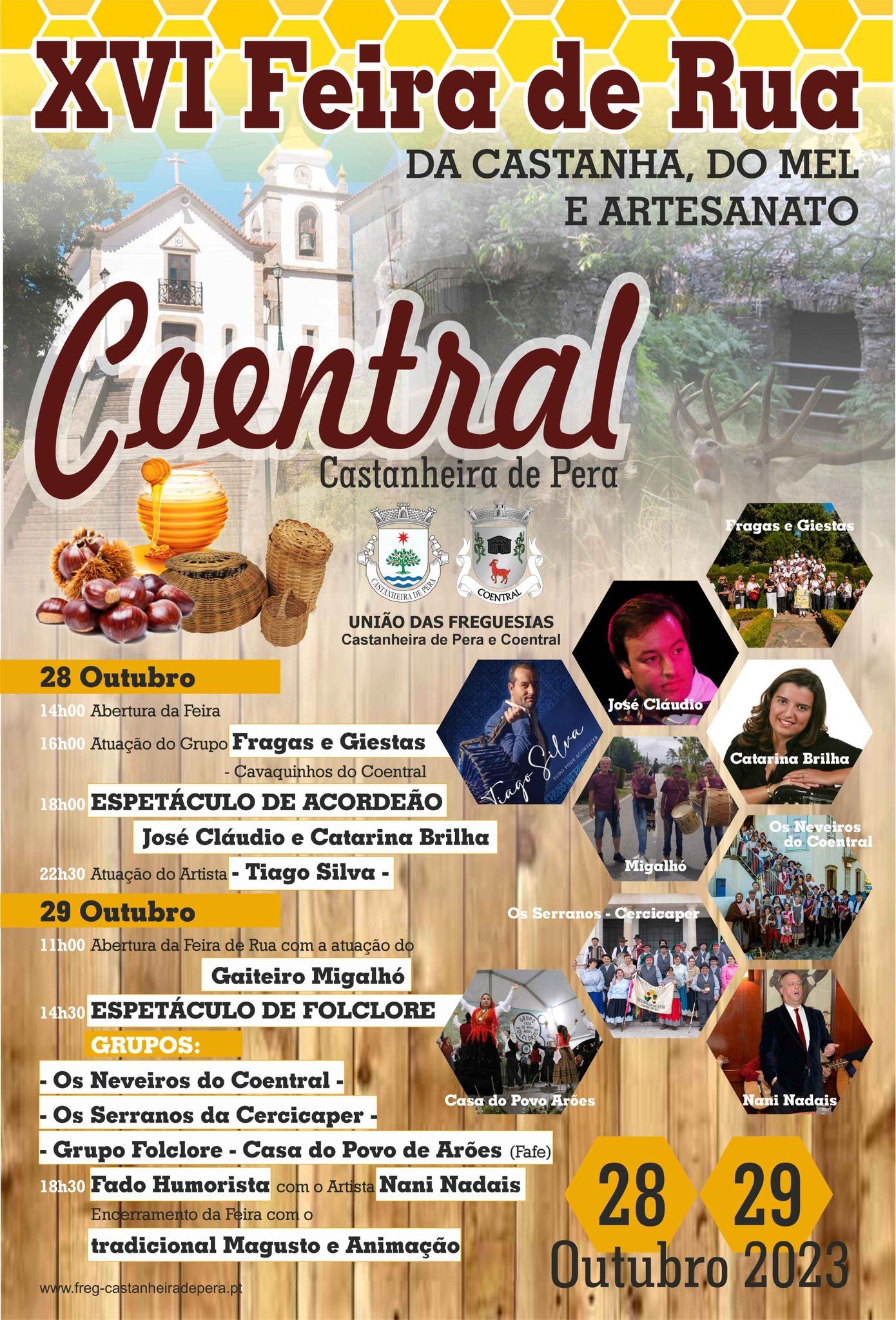 Cartaz XVI Feira de Rua 2023 - Castanheira de Pera