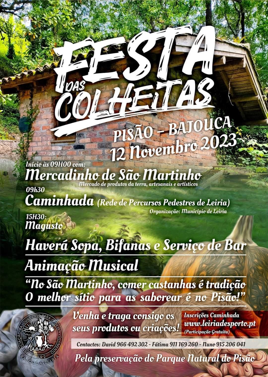 Cartaz Festa das Colheitas 2023 - Pisão