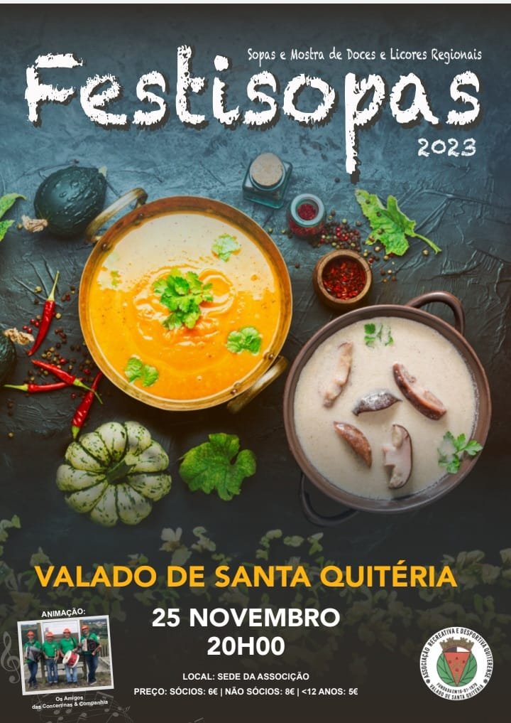 Cartaz Festisopas 2023 - Alcobaça