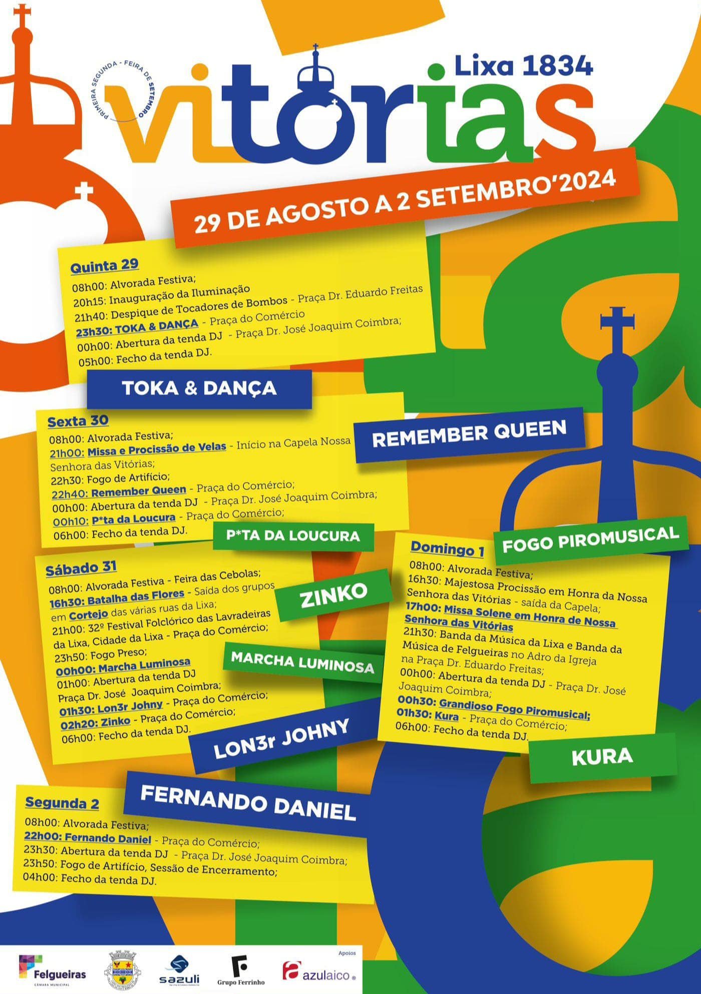 Cartaz Vitórias 2024 - Lixa