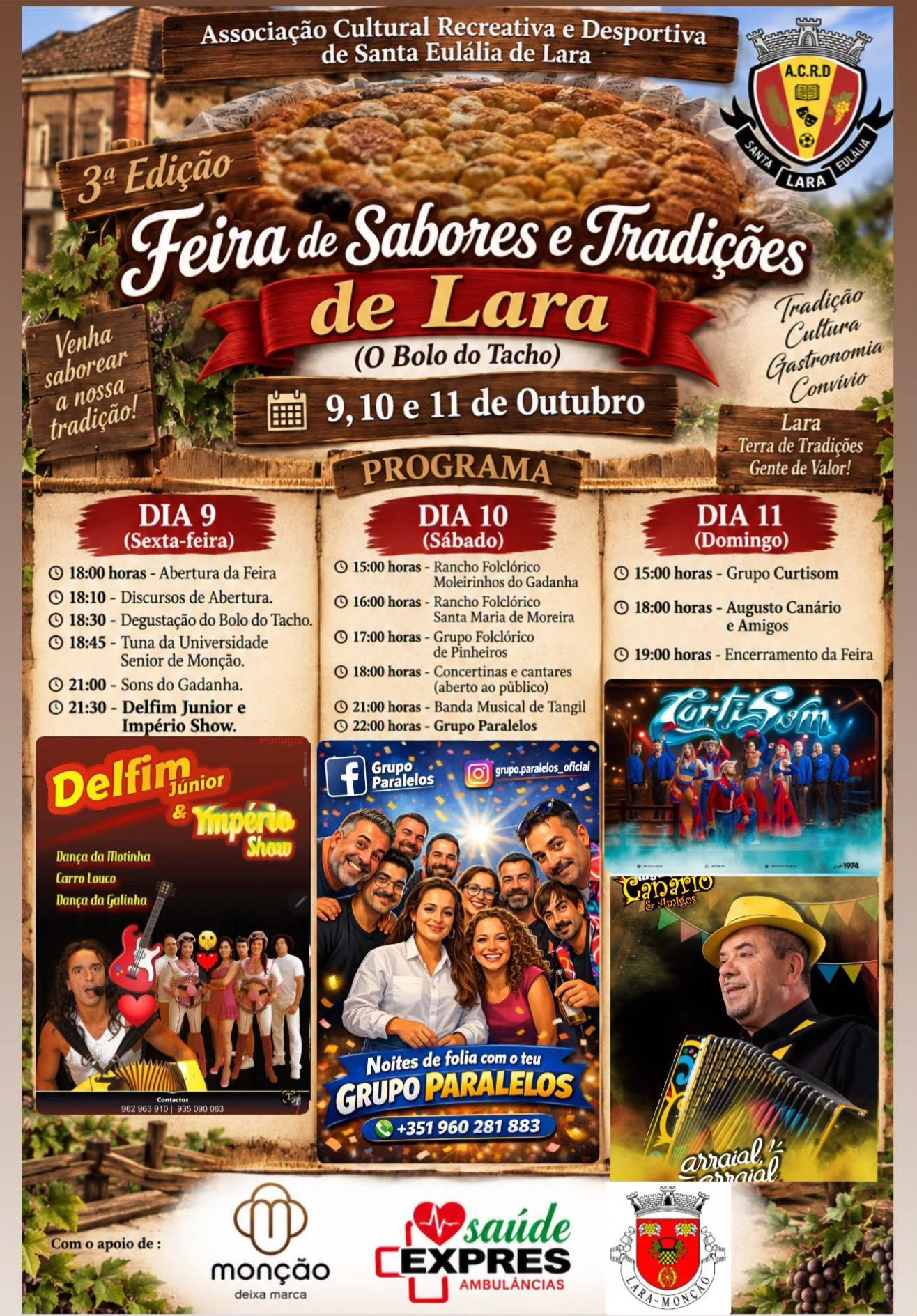 3ª Edição da Feira de Sabores e Tradições de Lara 2026 — event image