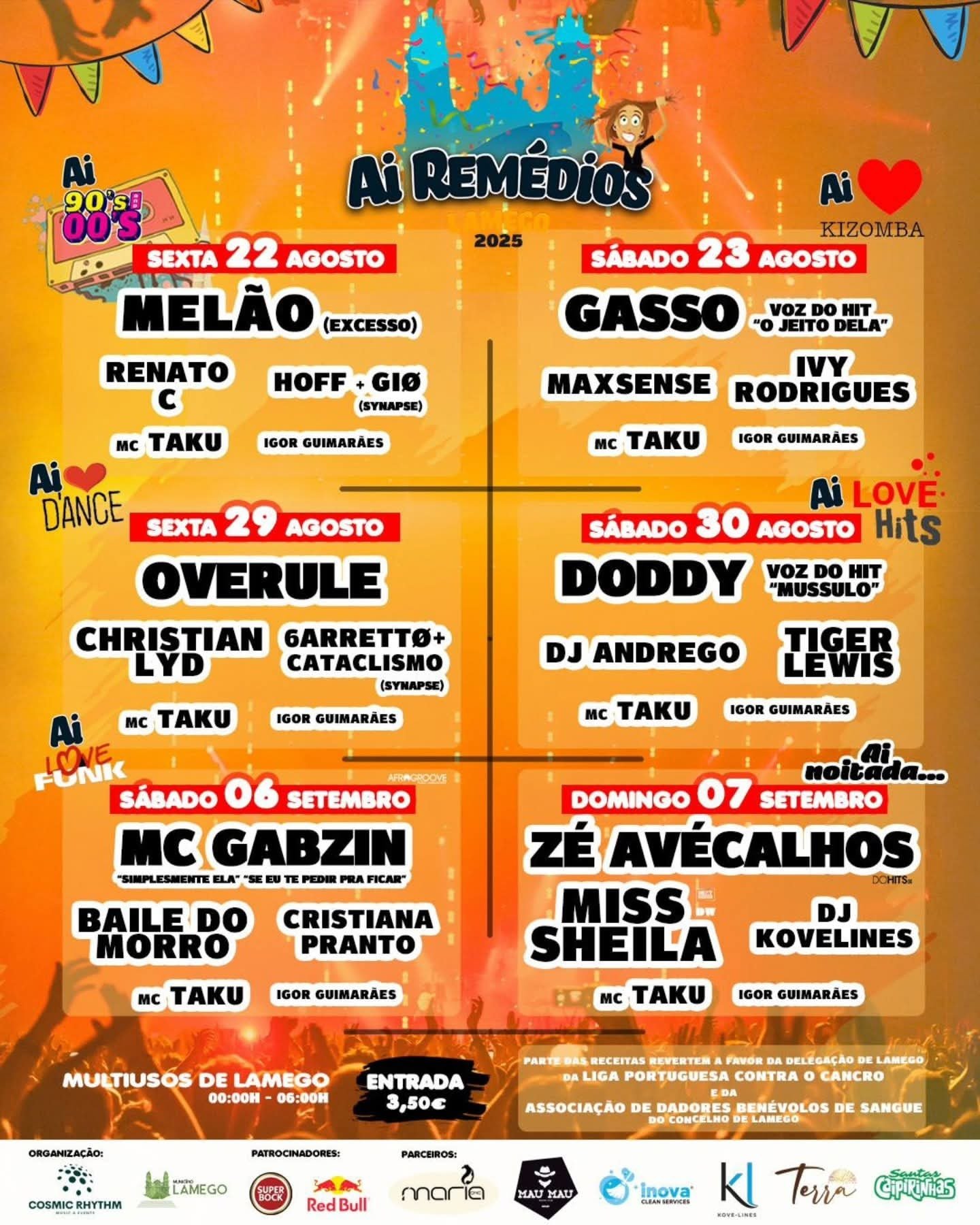 Cartaz Ai Remédios 2025 - Lamego