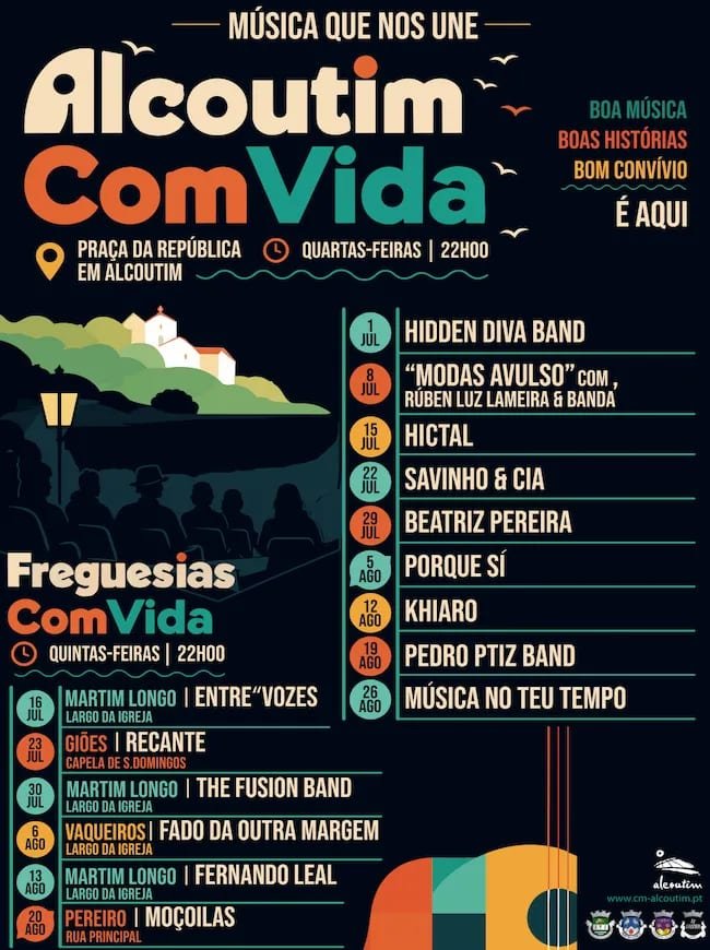 Cartaz Alcoutim Com Vida 2026 - Alcoutim