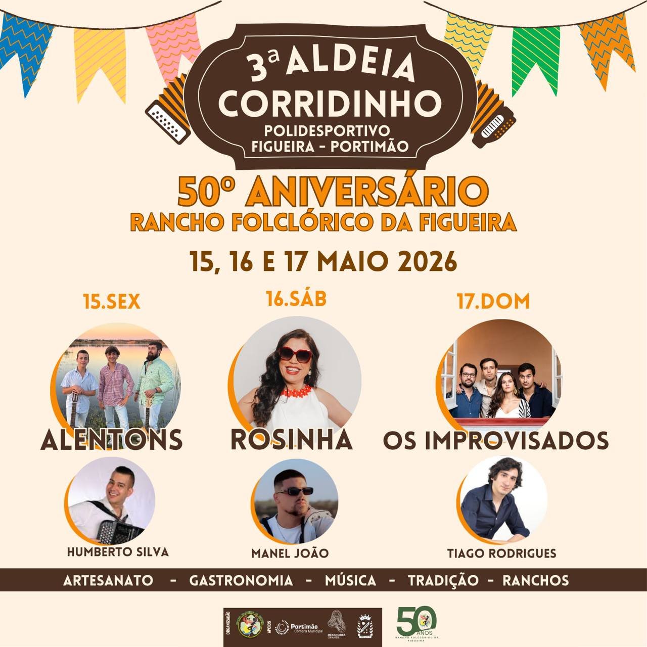Cartaz Aldeia do Corridinho 2026 - Figueira