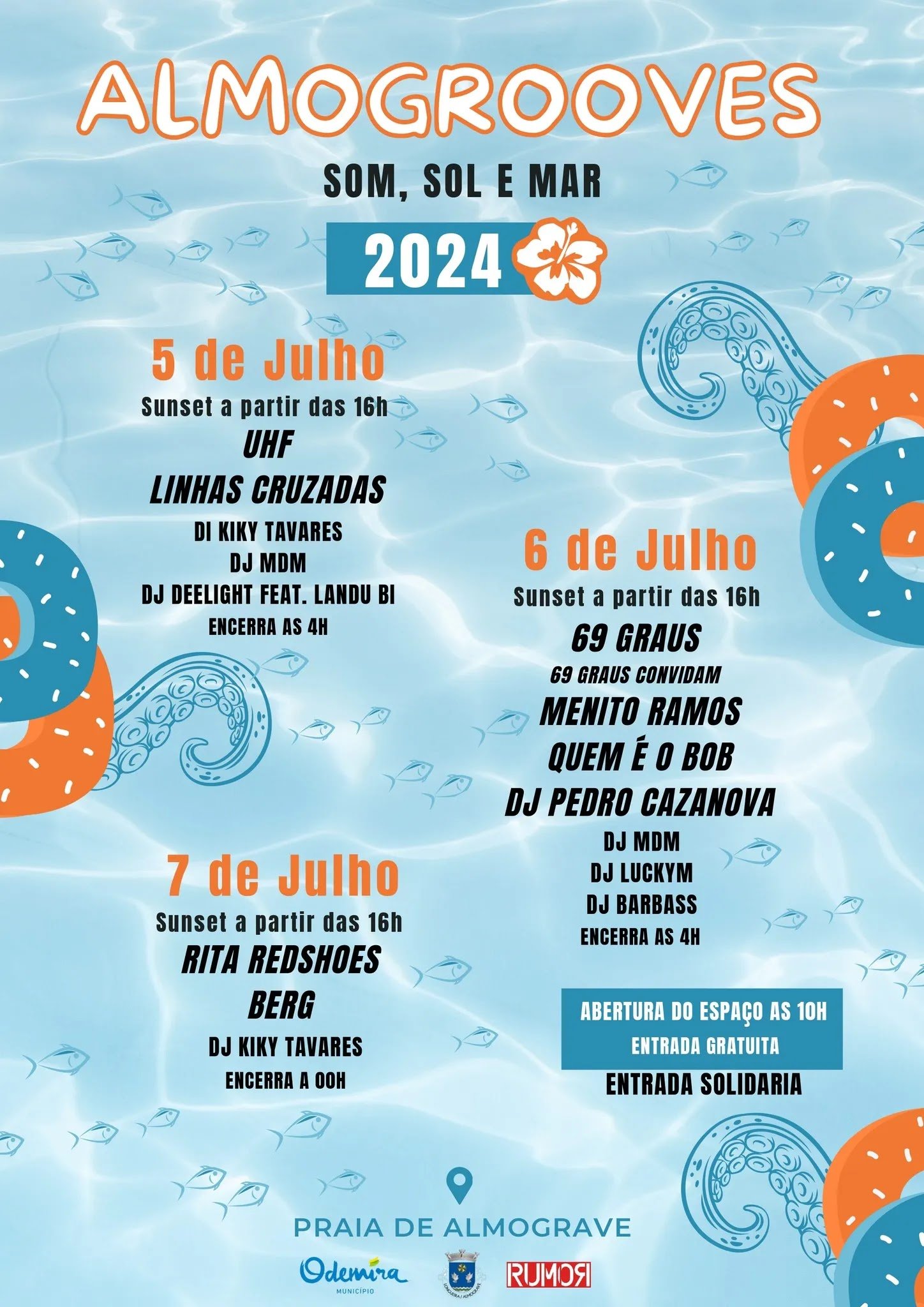 Cartaz Almogrooves 2024 - Odemira