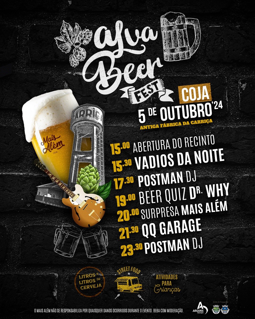 Cartaz Alva Beer Fest 2024 - Coja